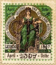 1897 STIGA Briefmarke
